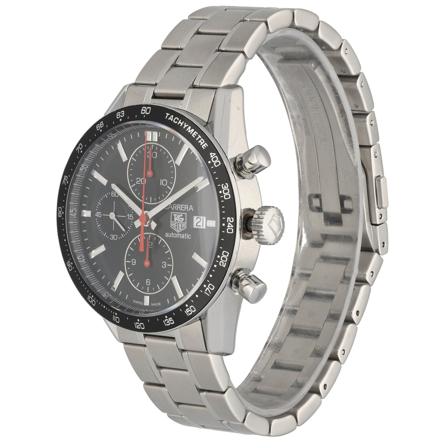 Tag Heuer Carrera CV2014-3 41mm Stainless Steel Watch