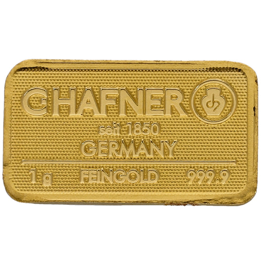 24ct 1g Gold Bar