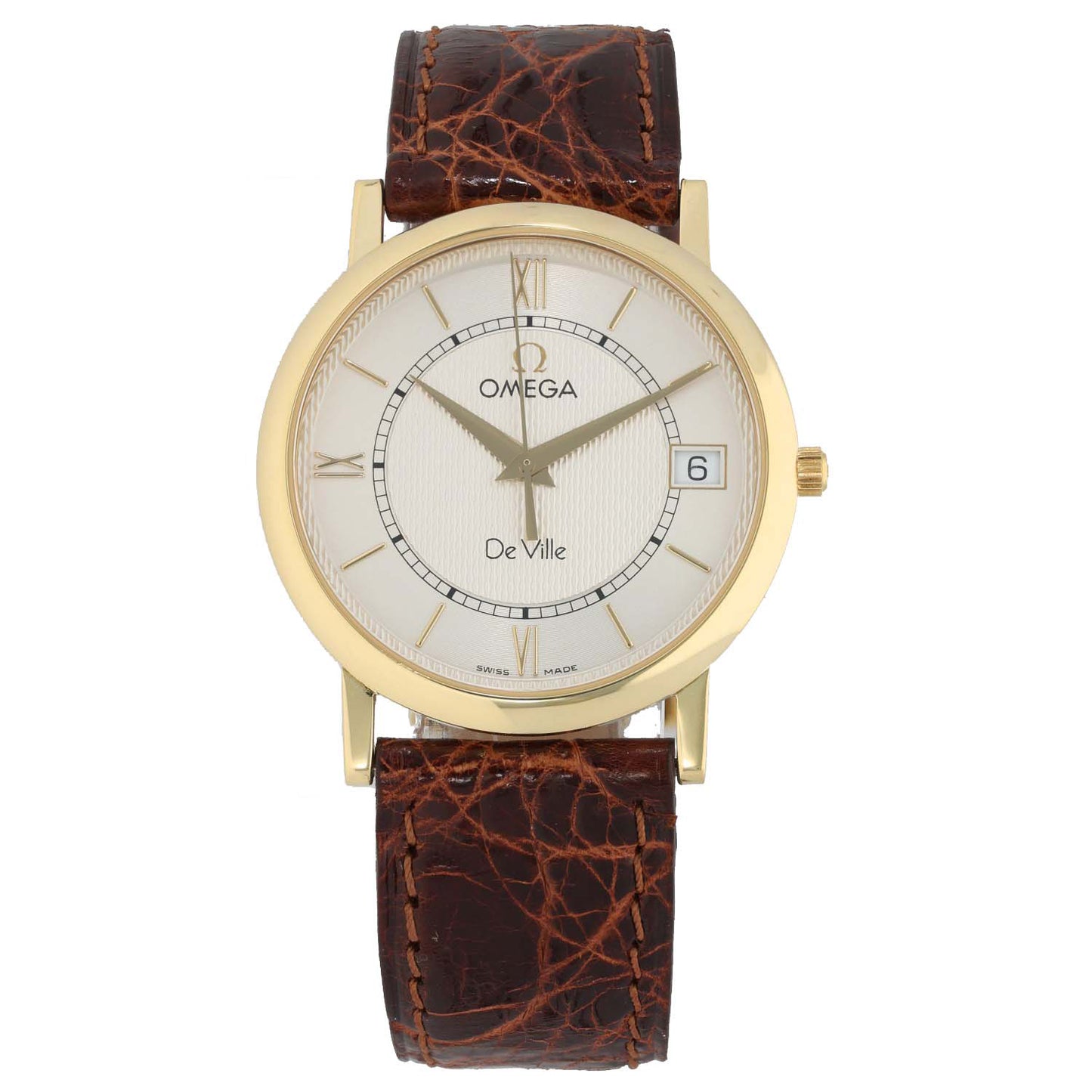 Omega De Ville Prestige 7320.34.12 33mm Gold Watch