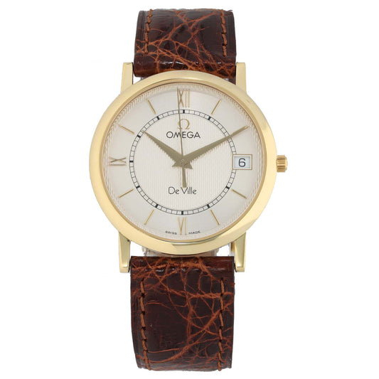 Omega De Ville Prestige 7320.34.12 33mm Gold Watch