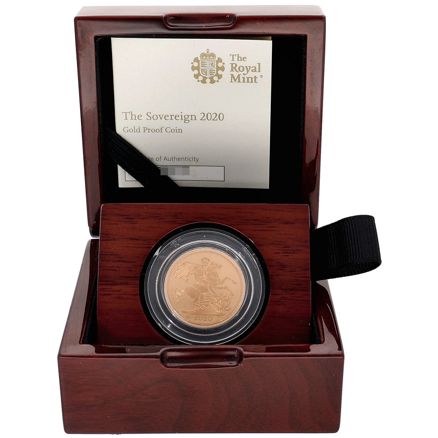 22ct Gold Queen Elizabeth II Full Sovereign Coin 2020
