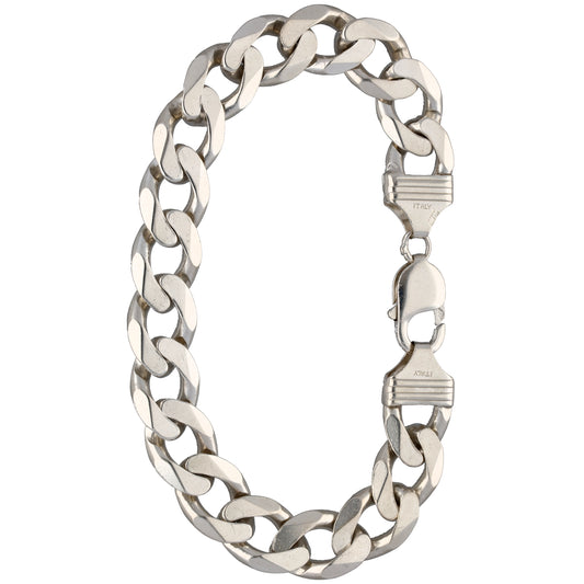 Sterling Silver Curb Bracelet