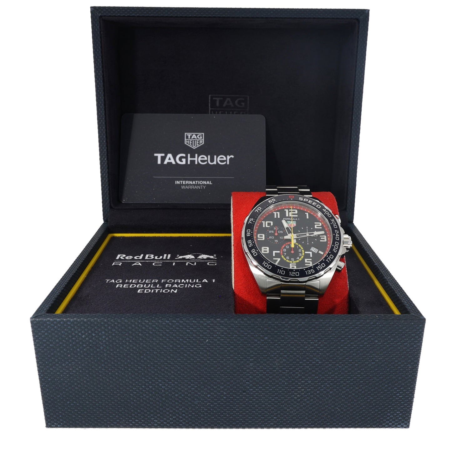 Tag Heuer Formula 1 Red Bull Racing CAZ101AL 43mm Stainless Steel Watch