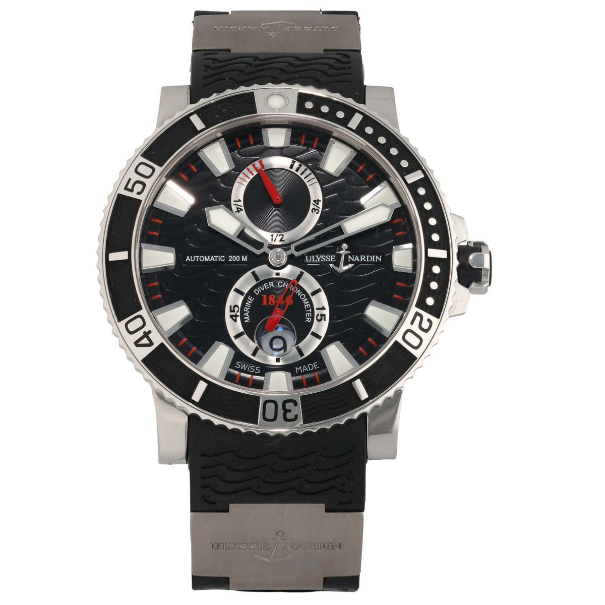 Ulysse Nardin Maxi Marine Diver 263-90 45mm Titanium Watch