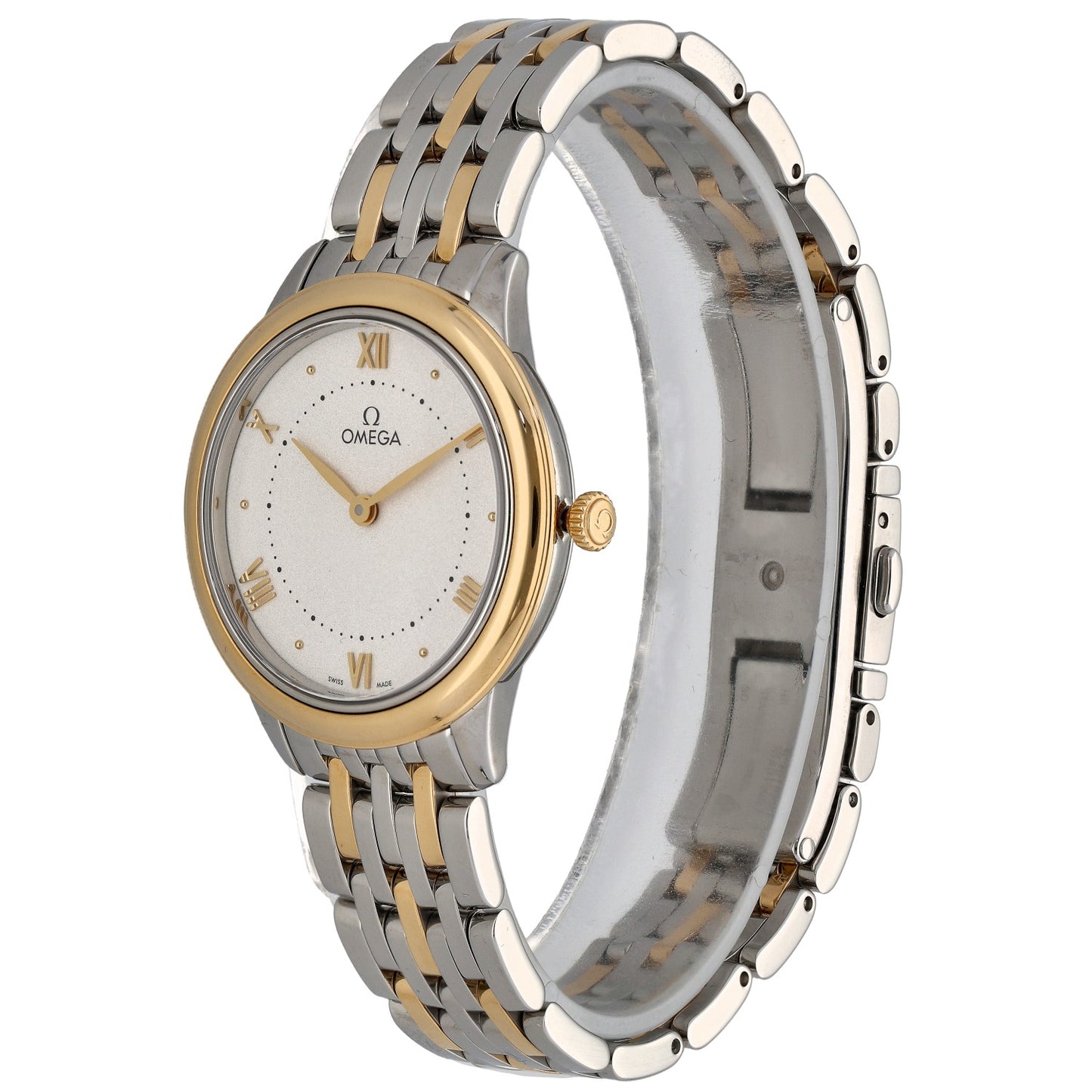 Omega De Ville Prestige 434.20.30.60.02.002 30mm Bi-Colour Watch (Ex-Display)