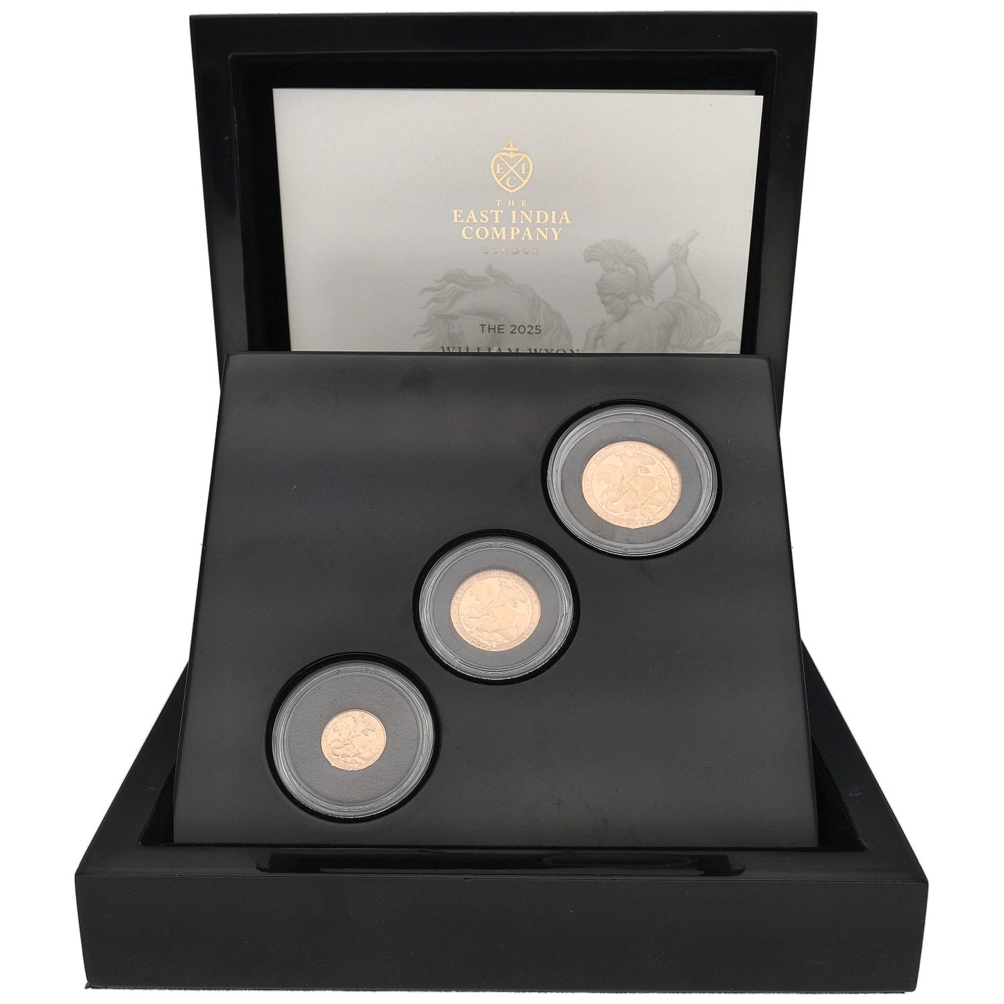 22ct Gold East India Company Sovereign Coin Set 2025