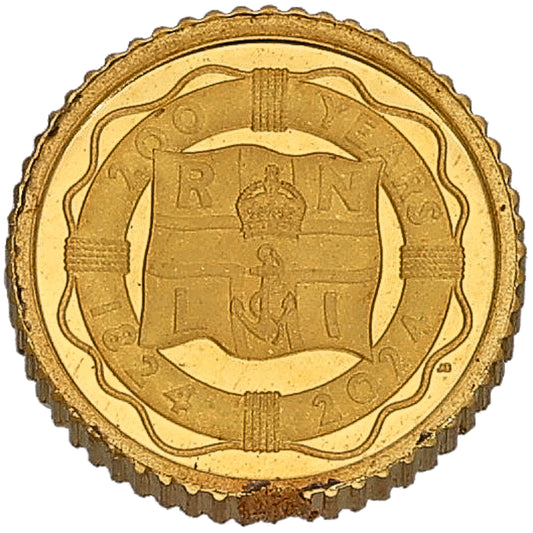 24ct Gold 200th Anniversary of The Royal National Lifeboat Institution Coin 2024