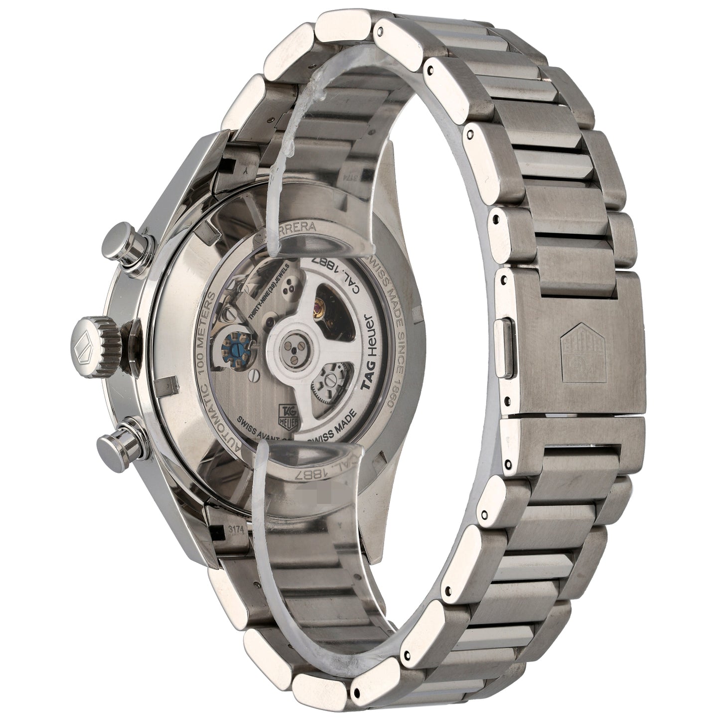 Tag Heuer Carrera CAR2013-4 43mm Stainless Steel Watch