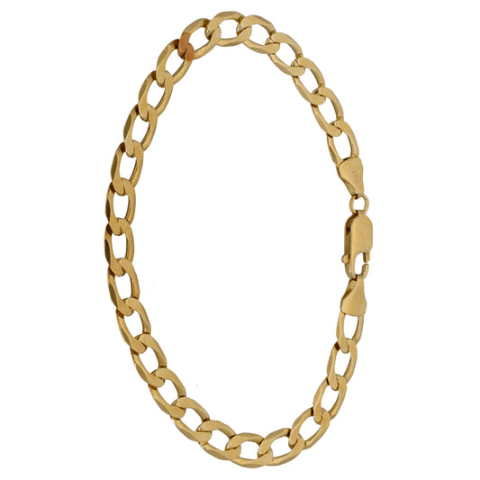 9ct Gold Curb Bracelet