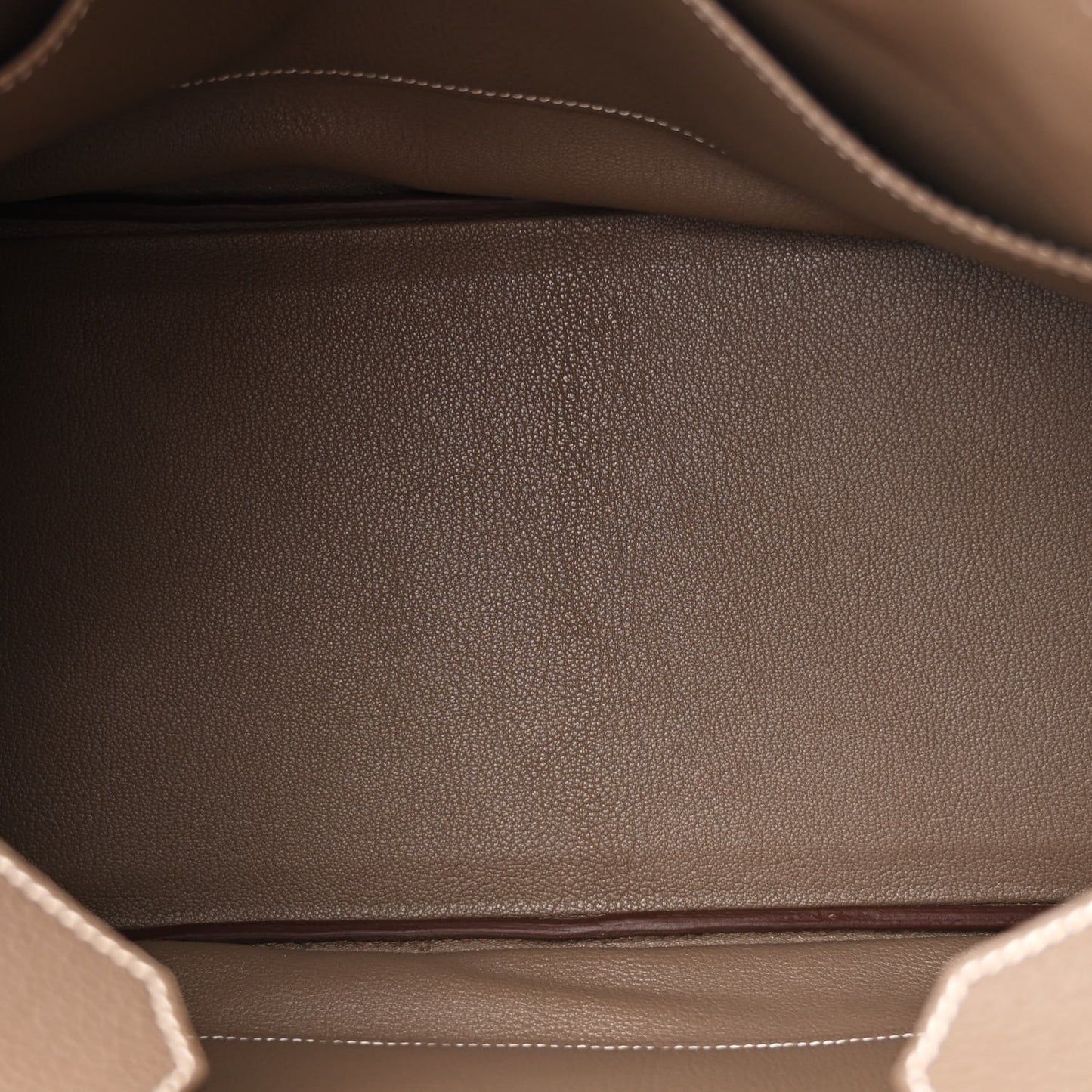 Hermes Birkin 35 Retourne Togo Calfskin Leather Bag - Etoupe