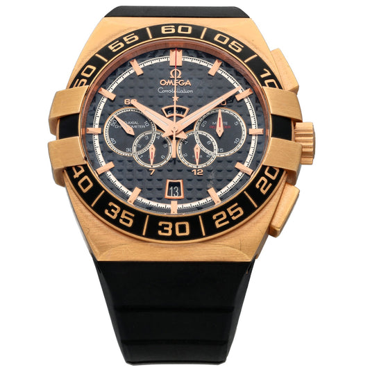 Omega Constellation Double Eagle 121.62.44.52.01.001 44mm Gold Watch