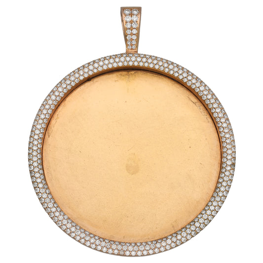 9ct Gold 3.52ct Diamond Dress/Cocktail Pendant