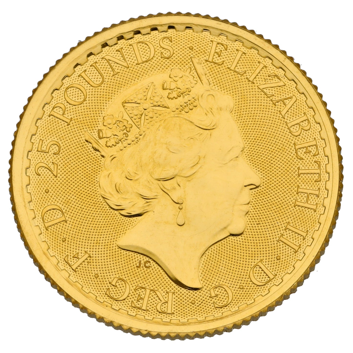 24ct Gold Queen Elizabeth II 1/4 OZ Britannia Coin 2019