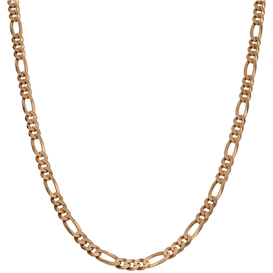 9ct Gold Figaro Chain 20"