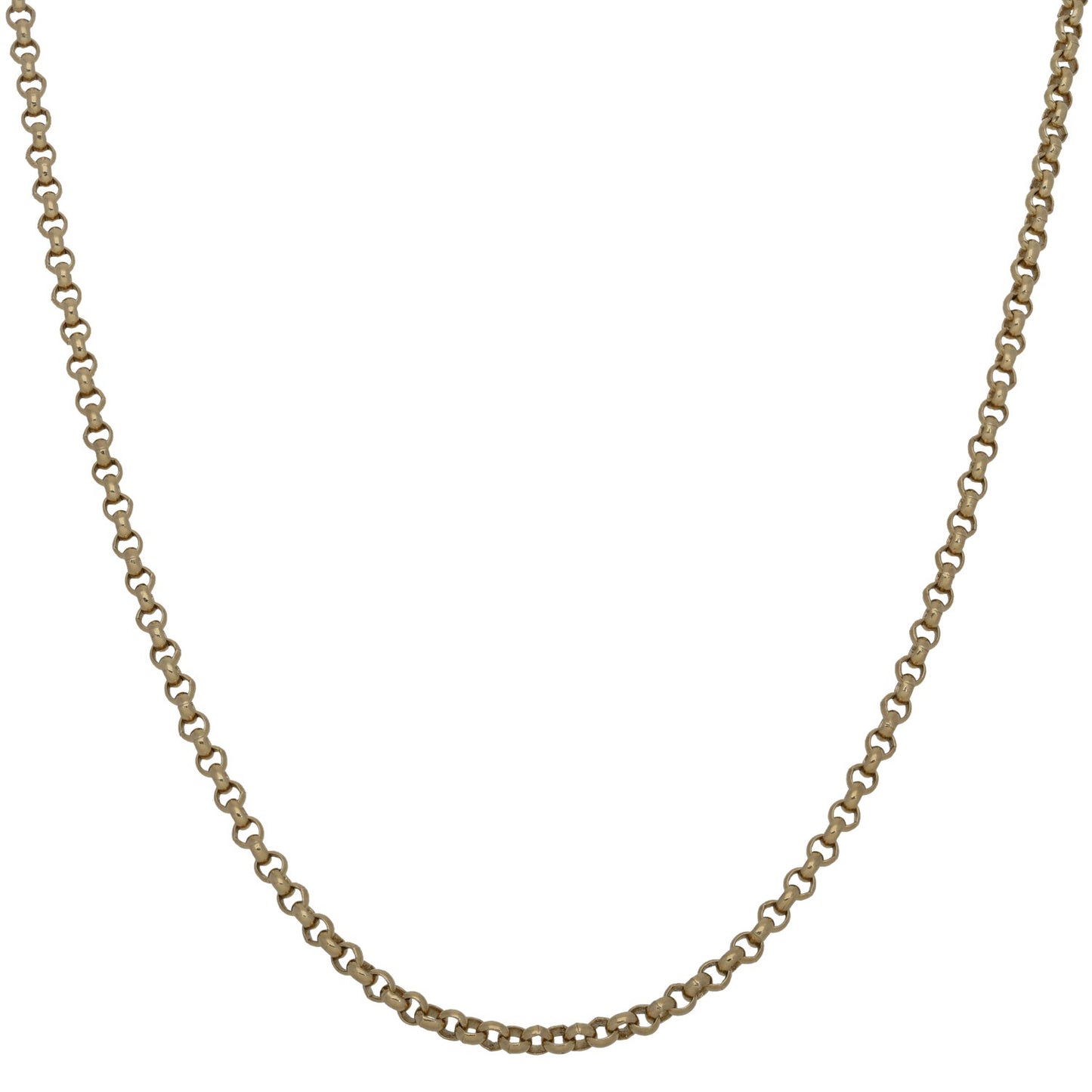 9ct Gold Belcher Chain 20"
