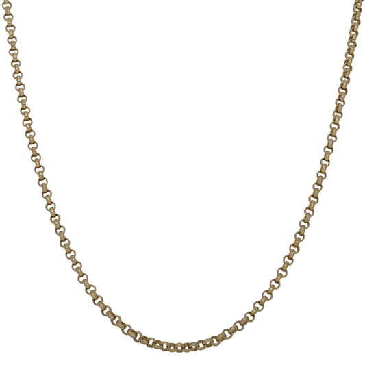9ct Gold Belcher Chain 20"
