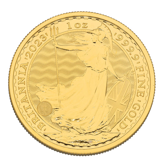 New 24ct King Charles III 1 OZ Britannia Coin 2023