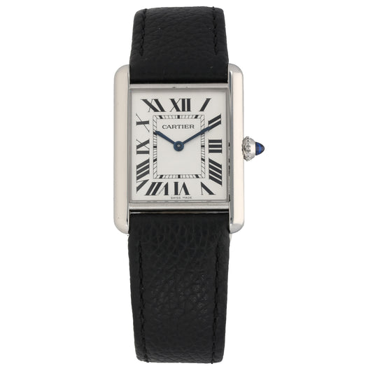 Cartier Tank Must WSTA0041 25.5mm Stainless Steel Watch