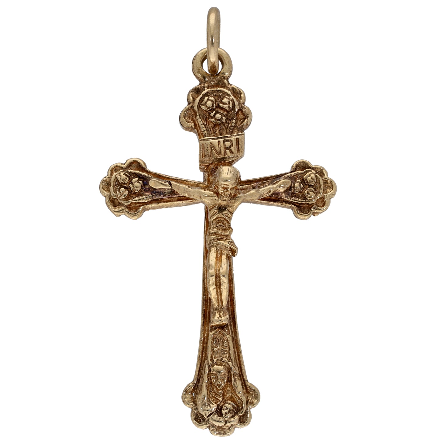 9ct Gold Crucifix Pendant
