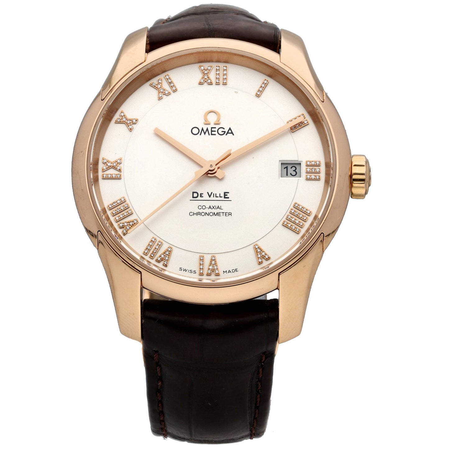 Omega De Ville 431.53.41.21.52.001 41mm Gold Watch