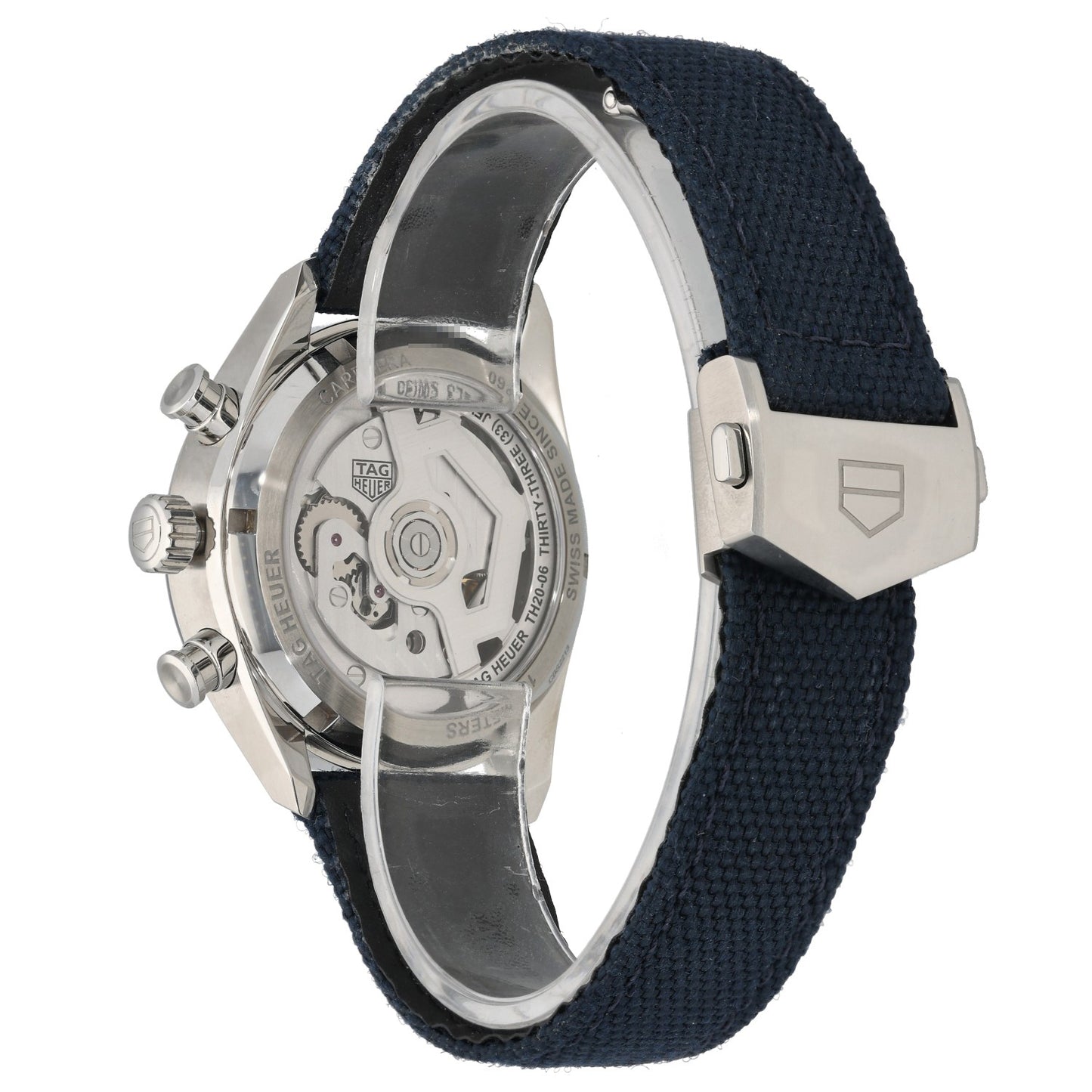 Tag Heuer Carrera  Chronograph Skipper CBS2213 39mm Stainless Steel Watch