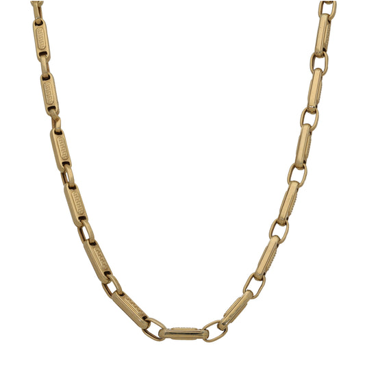 14ct Gold Fancy Necklace 24"
