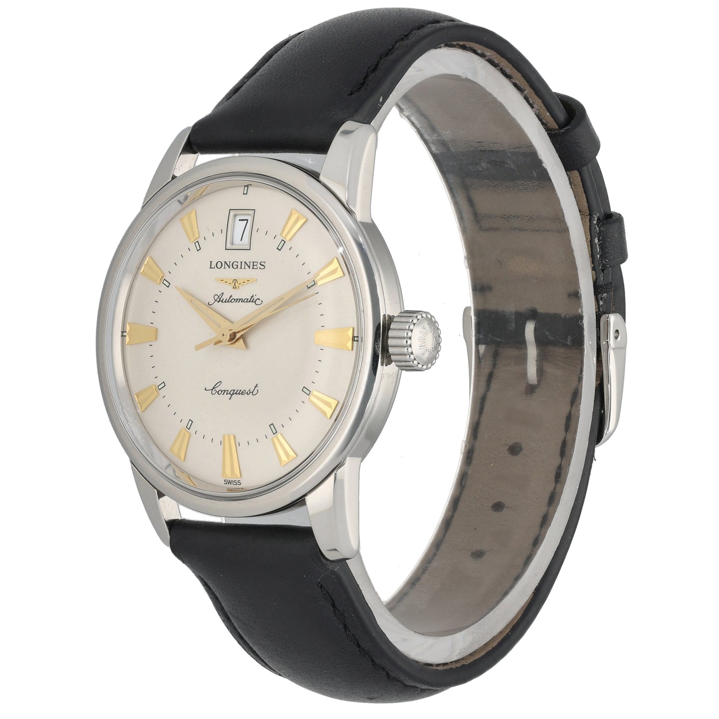 Longines Conquest L1.611.4 35mm Stainless Steel Watch