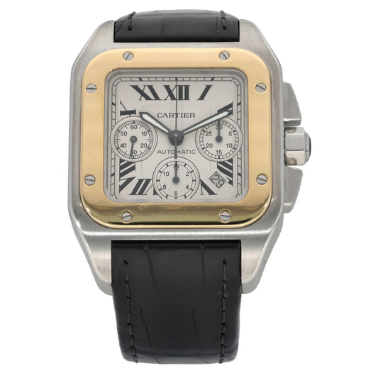 Cartier Santos 100 W20091X7 41mm Bi-Colour Watch