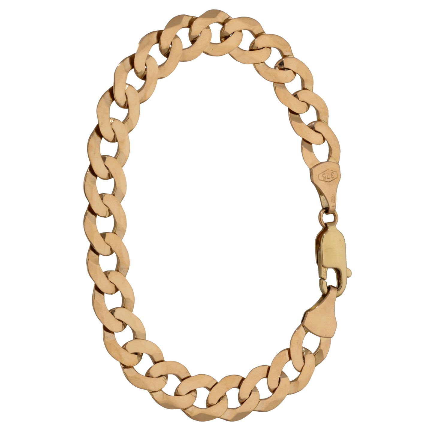 9ct Gold Curb Bracelet