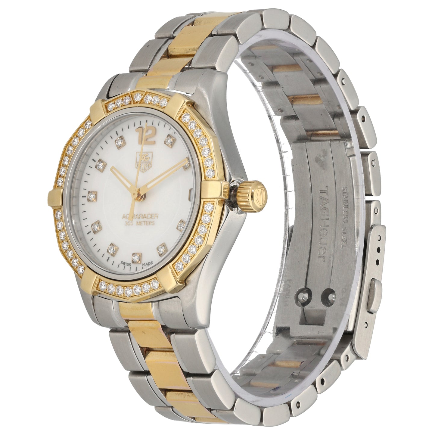 Tag Heuer Aquaracer WAF1350 32mm Bi-Colour Watch