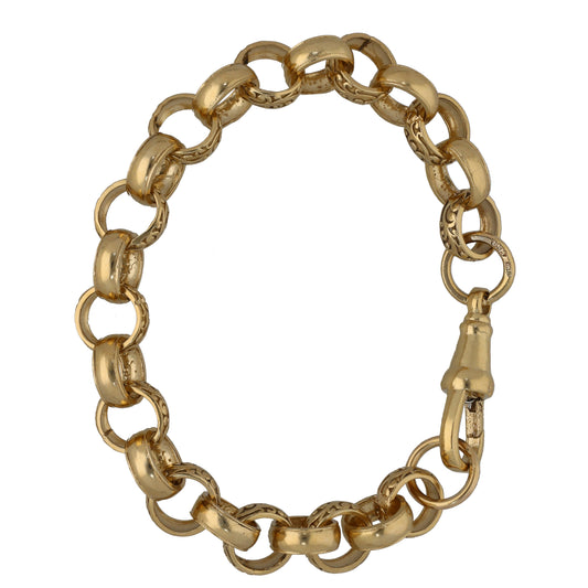 9ct Gold Belcher Bracelet
