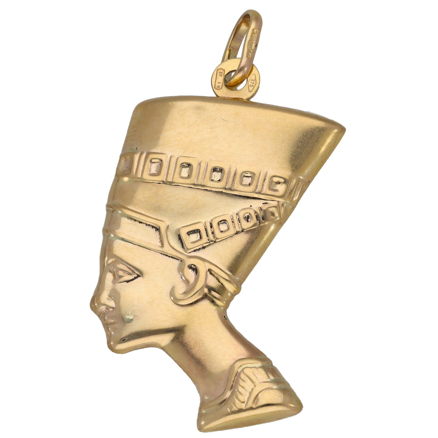 9ct Gold Nefertiti Pendant