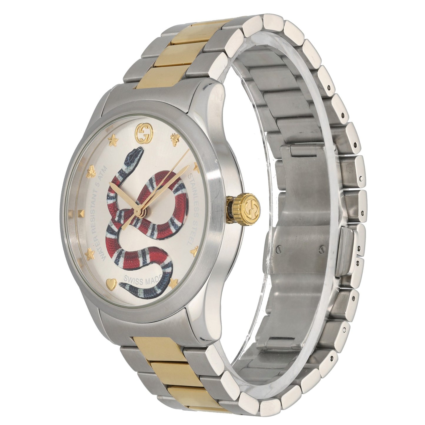 Gucci G-Timeless 126.4 38mm Bi-Colour Watch