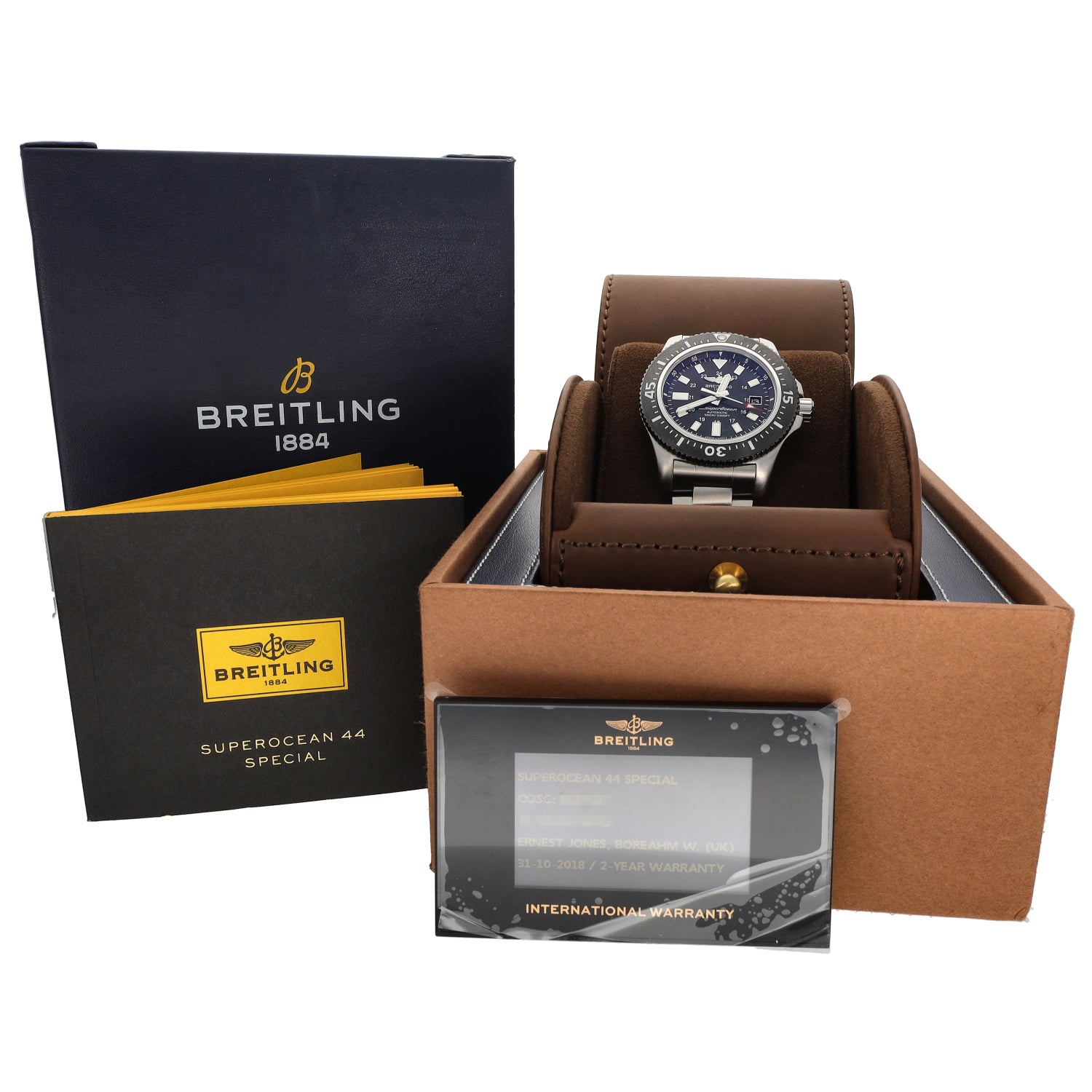 Breitling Superocean Y17393 44mm Stainless Steel Watch H T