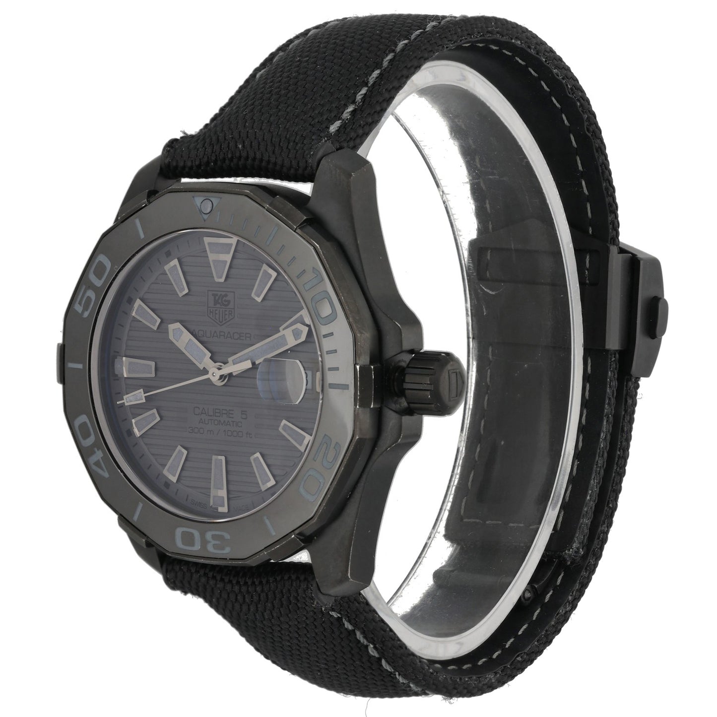 Tag Heuer Aquaracer WAY218B 42mm PVD Stainless Steel Watch