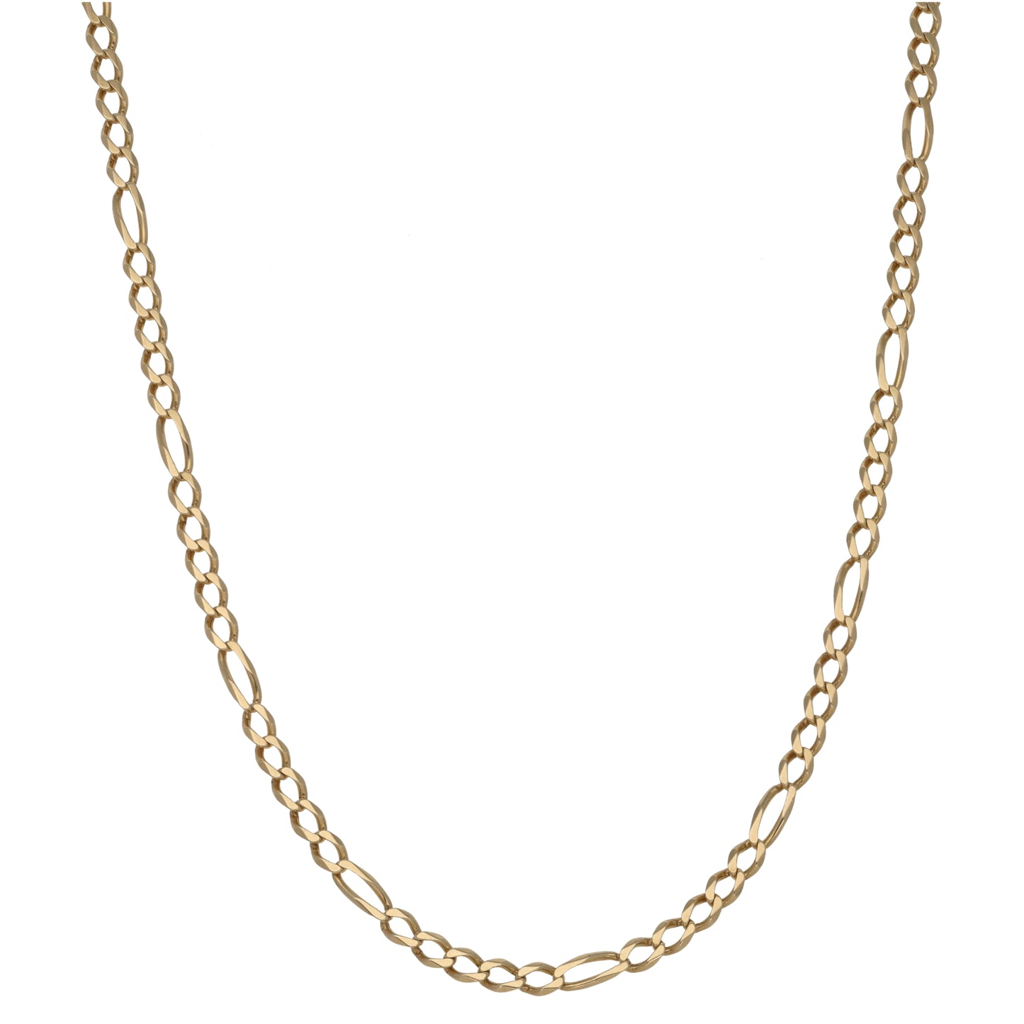 9ct Gold Figaro Chain 22"