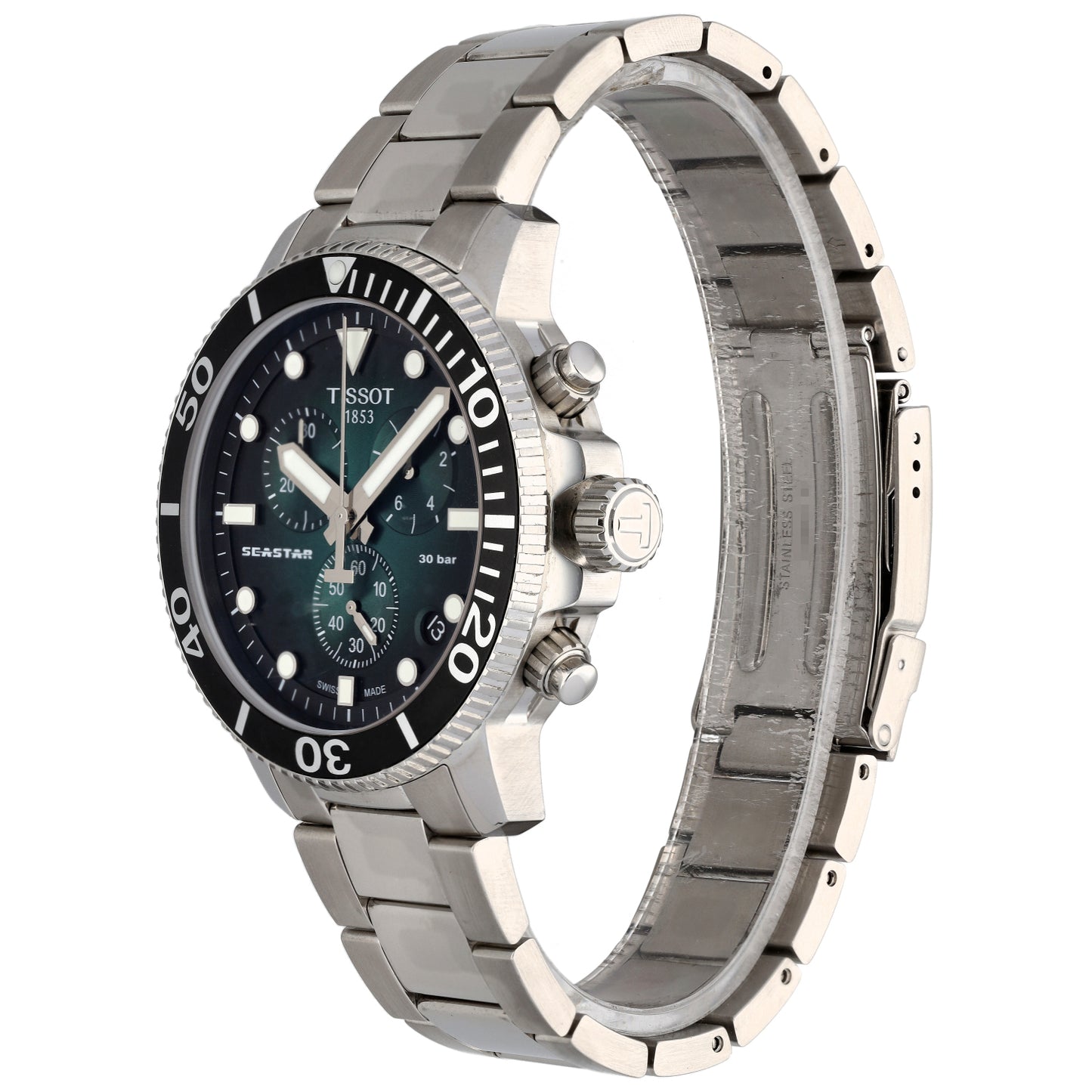 Tissot Seastar T120417A 45mm Stainless Steel Watch