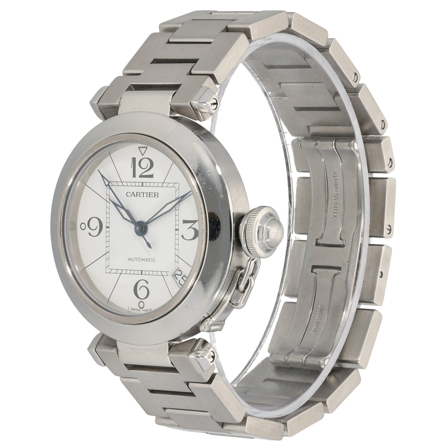 Cartier Pasha 2324 36mm Stainless Steel Watch