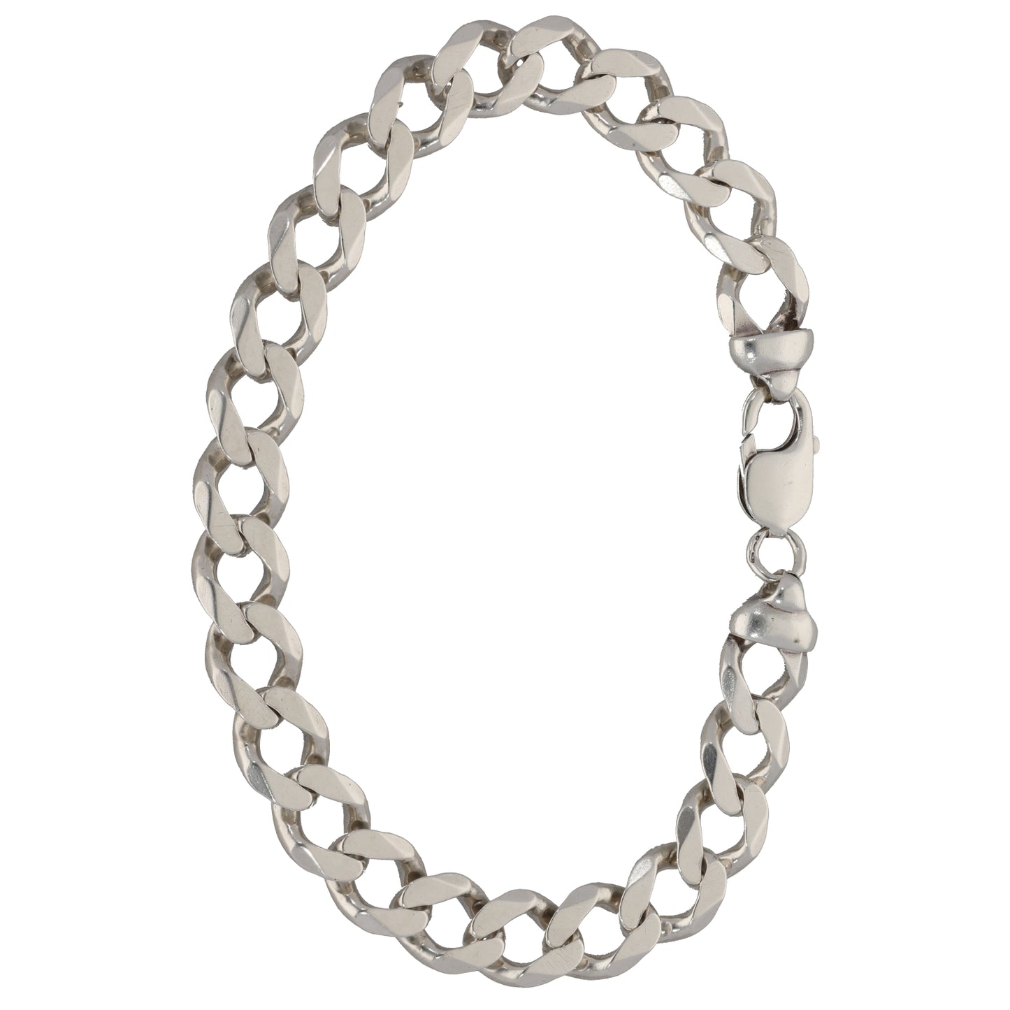 Sterling Silver Curb Bracelet