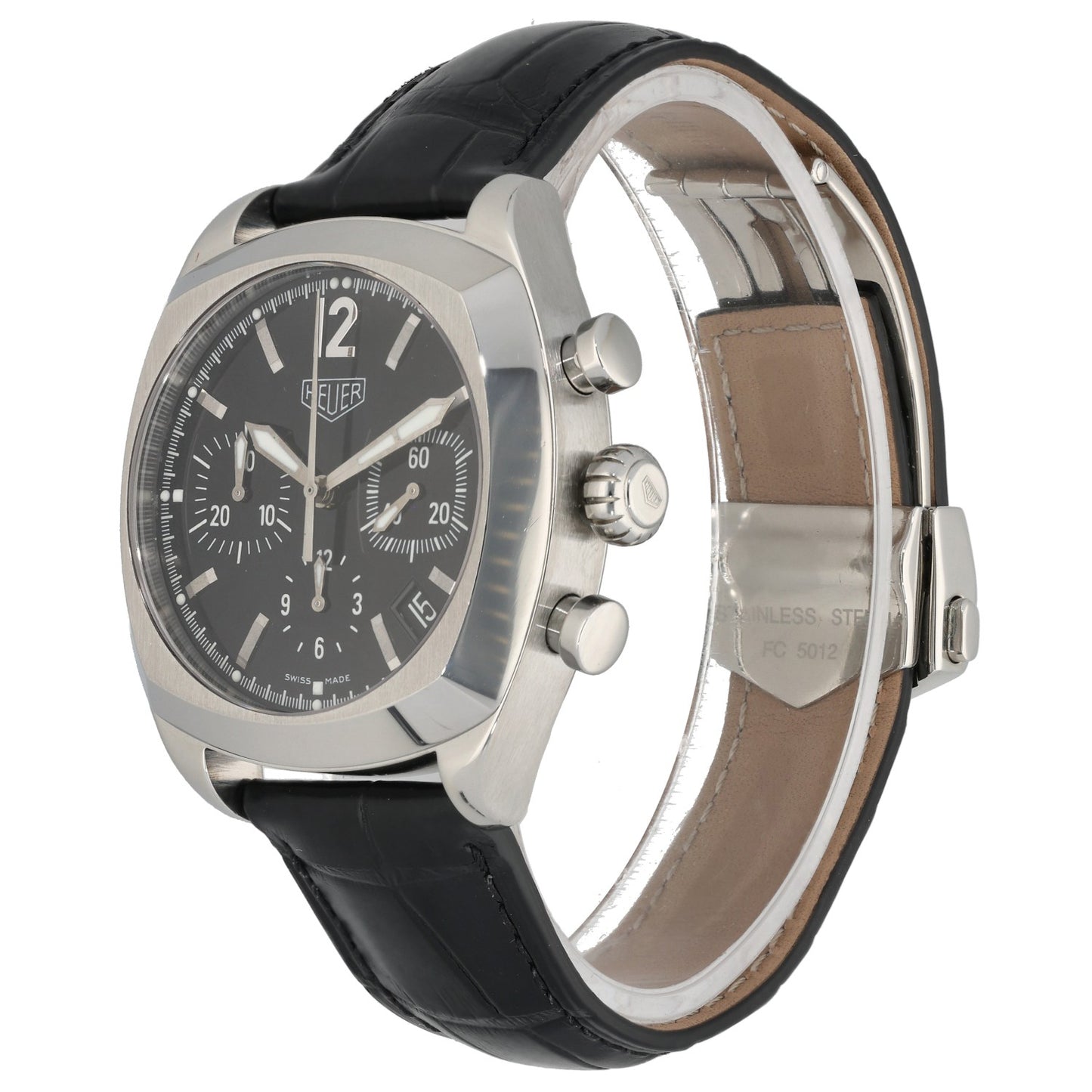 Tag Heuer Monza CR2110 38mm Stainless Steel Watch