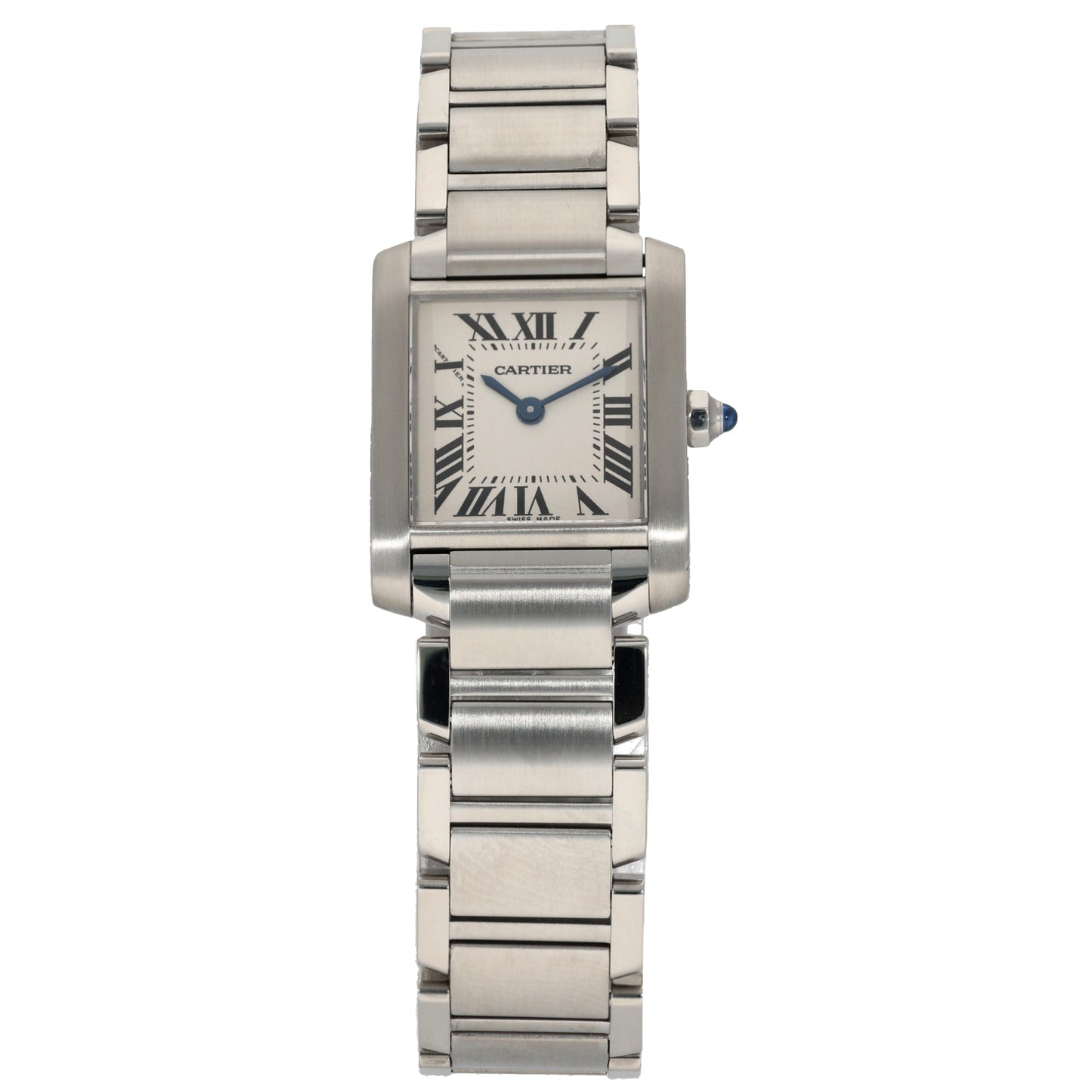 Cartier Tank Francaise 2384 20mm Stainless Steel Watch