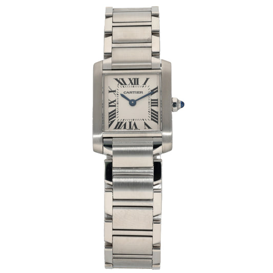 Cartier Tank Francaise 2384 20mm Stainless Steel Watch