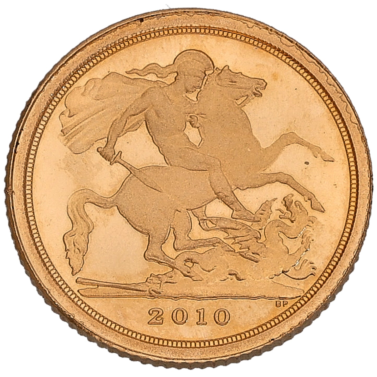 22ct Gold Queen Elizabeth II Quarter Sovereign Coin 2010