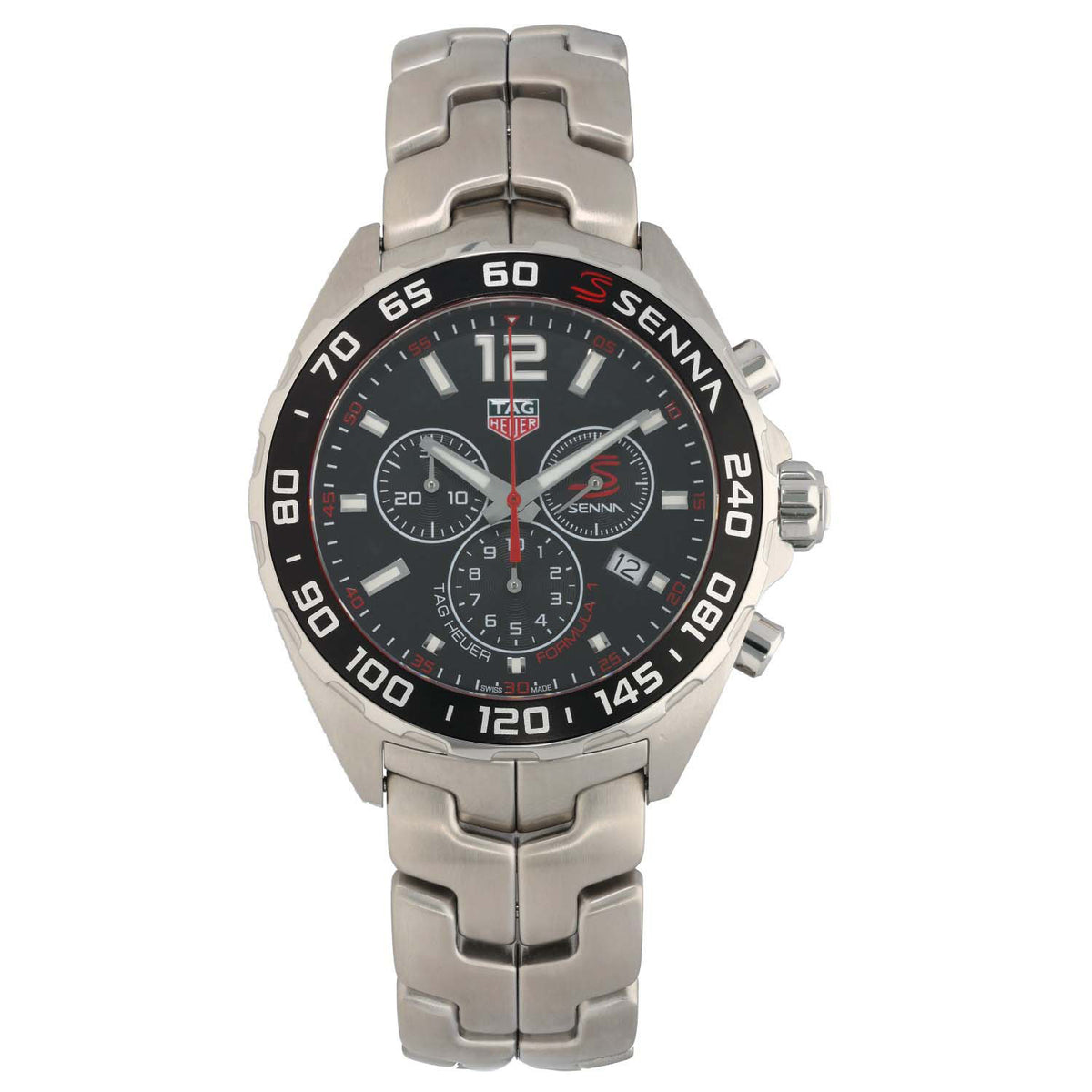 Tag Heuer Formula 1 Senna CAZ1015 43mm Stainless Steel Watch