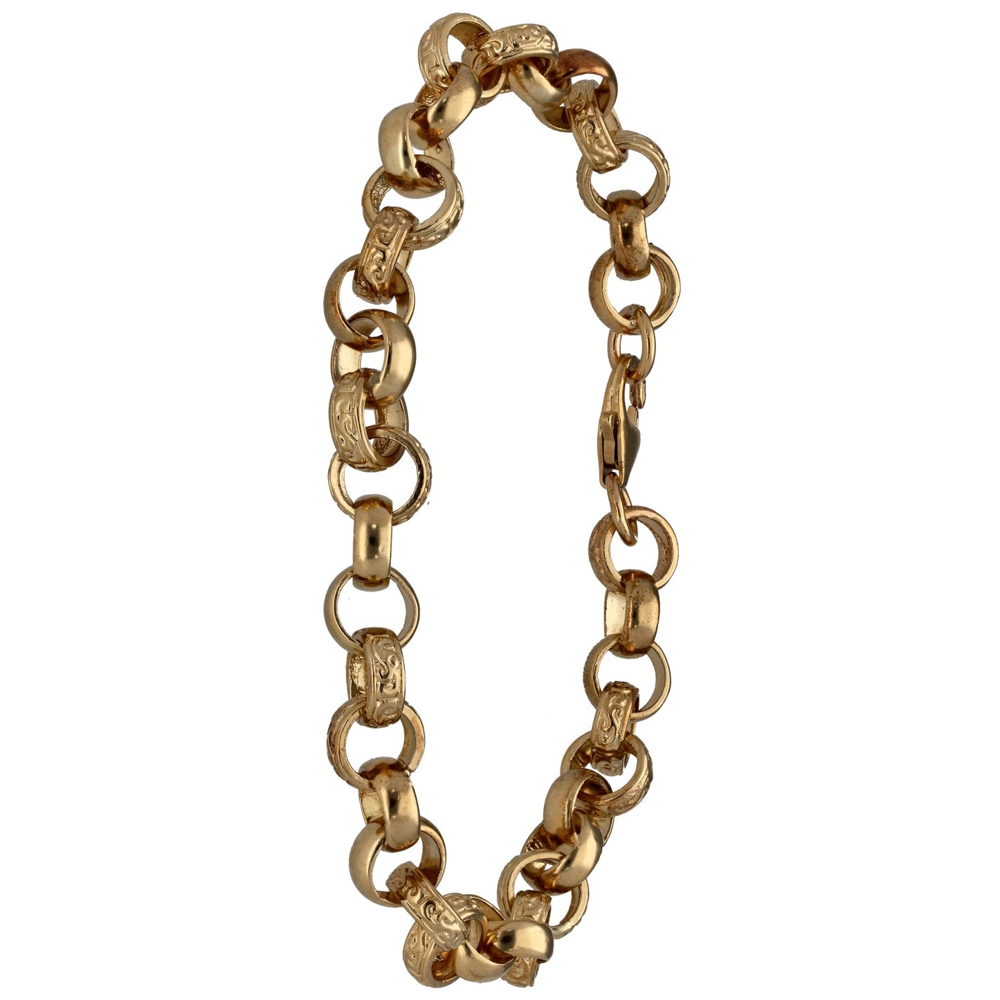 9ct Gold Belcher Bracelet