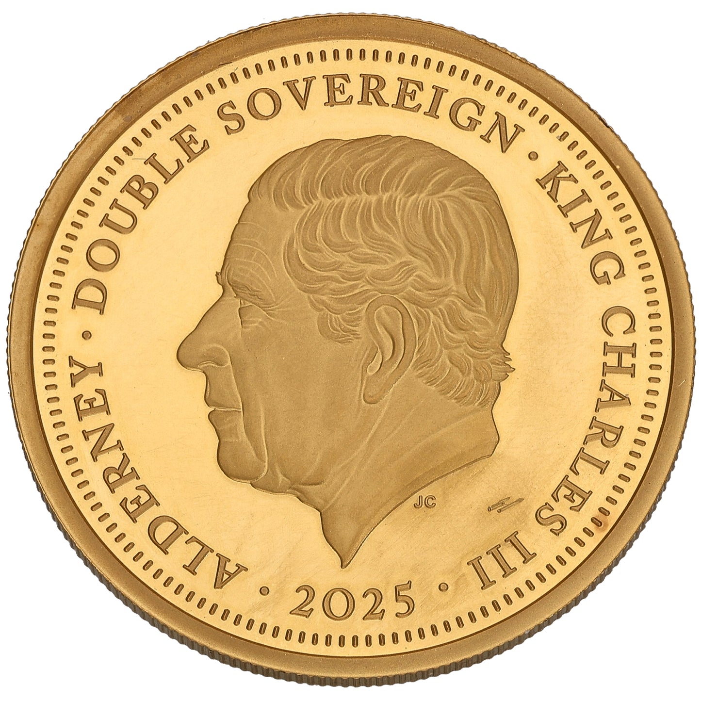 22ct Gold King Charles III Double Sovereign Coin 2025