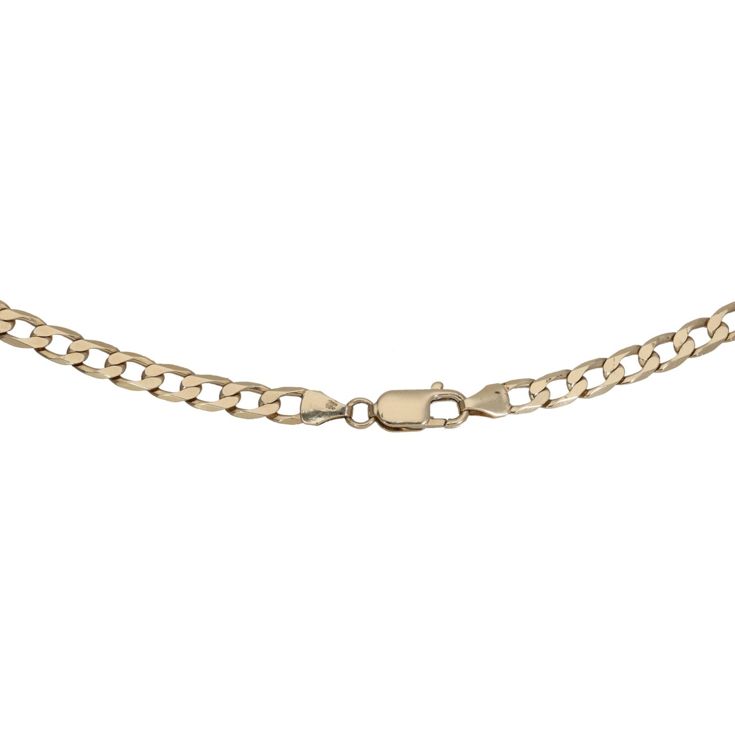 9ct Gold Curb Chain 20"