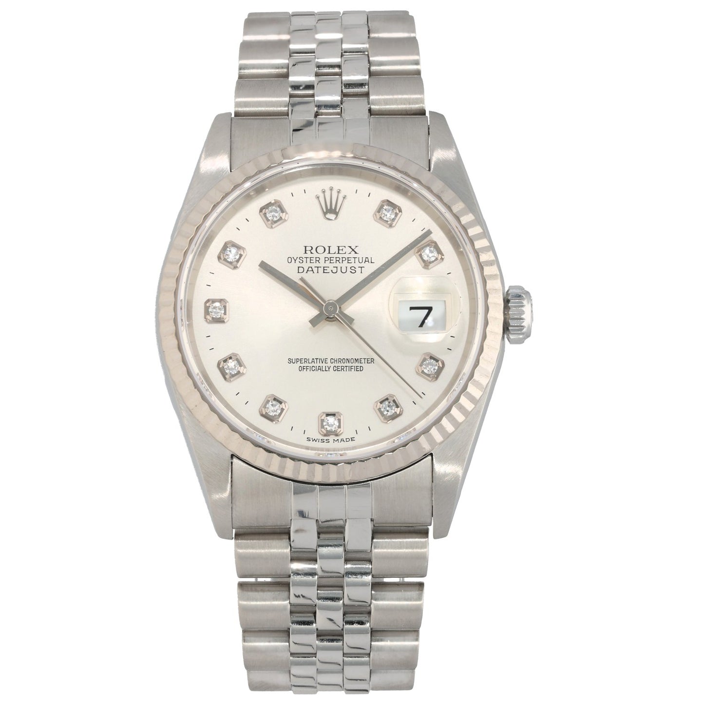 Rolex Datejust 16234 36mm Stainless Steel Watch