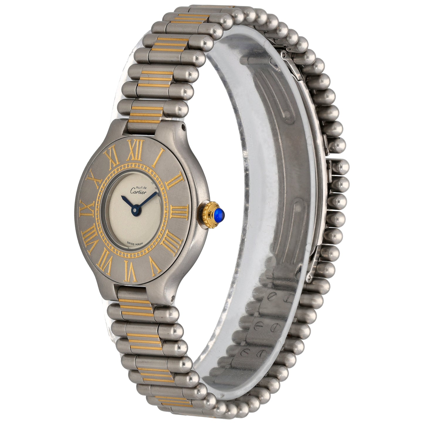 Cartier Must 21 1835 28mm Bi-Colour Watch