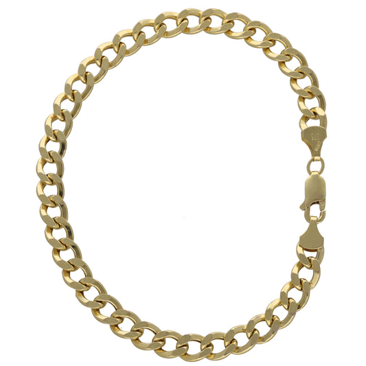 9ct Gold Curb Bracelet